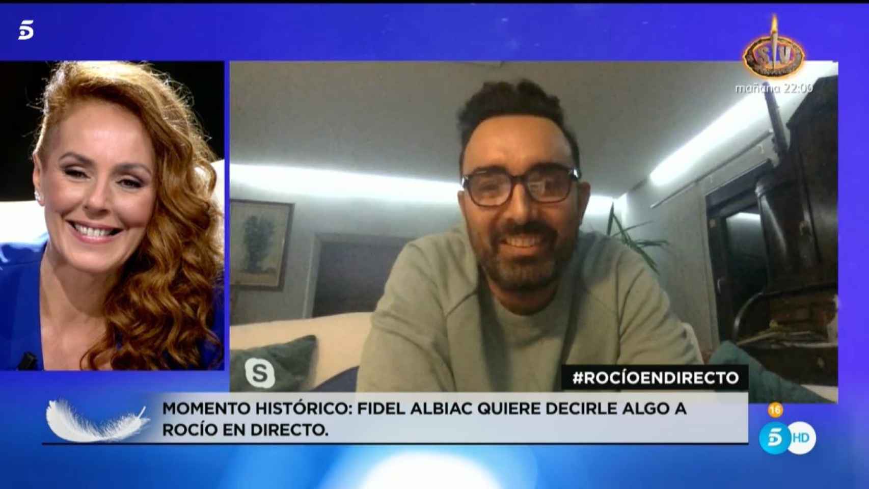 Rocío Carrasco y Fidel Albiac / MEDIASET