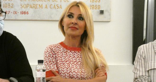 Cayetana Guillén Cuervo durante la rueda de prensa / EP