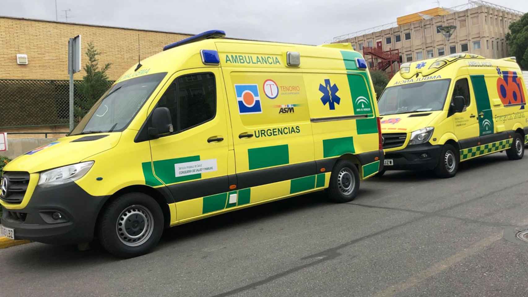 Imagen de una ambulancia de Grupo Tenorio / Cedida