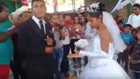 Una imagen de archivo de la boda celebrada en México