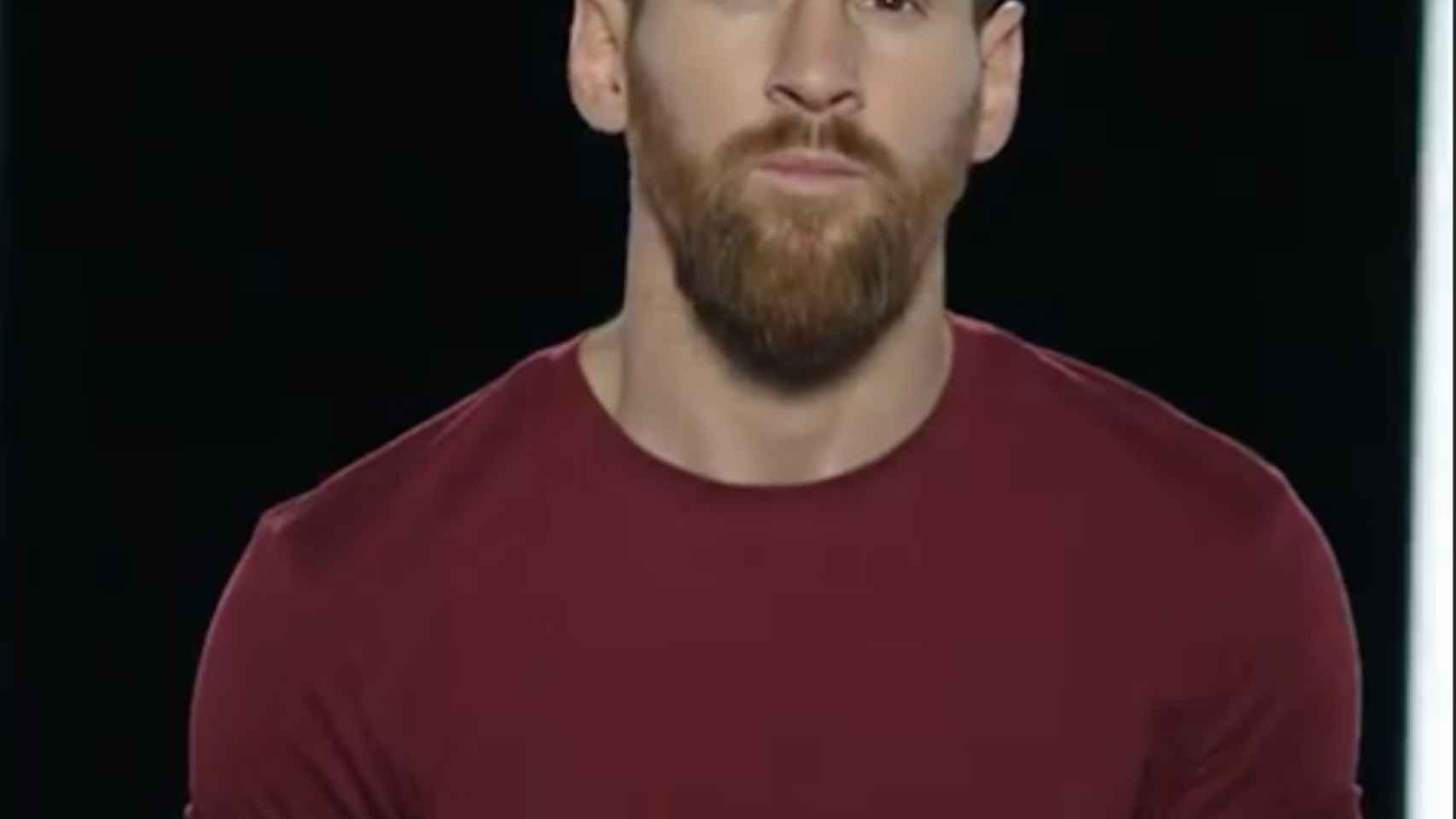 Leo Messi anuncio promocional