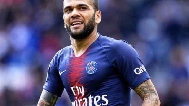 Una foto de Dani Alves cuando era jugador del PSG / Instagram