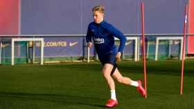 De Jong, en un entrenamiento | FCB