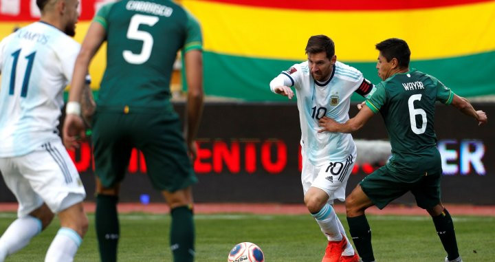 Leo Messi, en una acción ante Bolivia | EFE