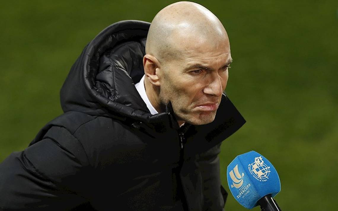 Zinedine Zidane en un partido del Real Madrid / EFE