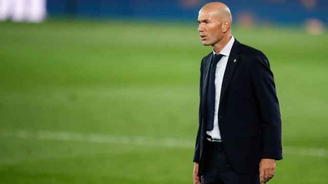 Zidane dirigiendo al Real Madrid contra el Real Valladolid / Redes