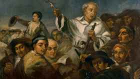 ‘La revolución’, una ilustración de Eugenio Lucas Velázquez, ejecutado en 1865 / MUSEO DEL PRADO