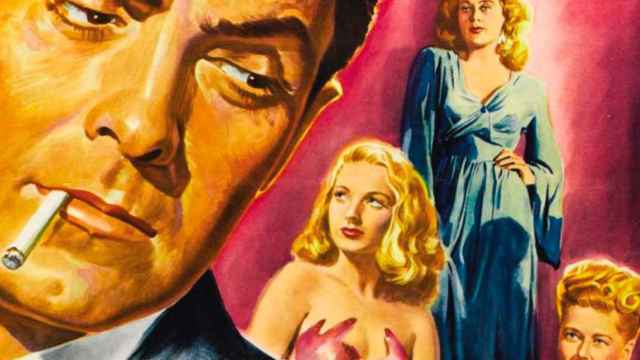 Cartel de 'Nightmare alley', la película de Edmund Goulding protagonizada por Tyrone Power a partir de la novela de William Lindsay Gresham / FILMAFFINITY.COM