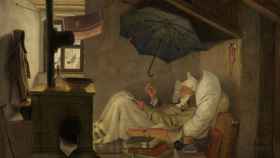 El poeta pobre, un lienzo del pintor alemán Carl Spitzweg (1839)