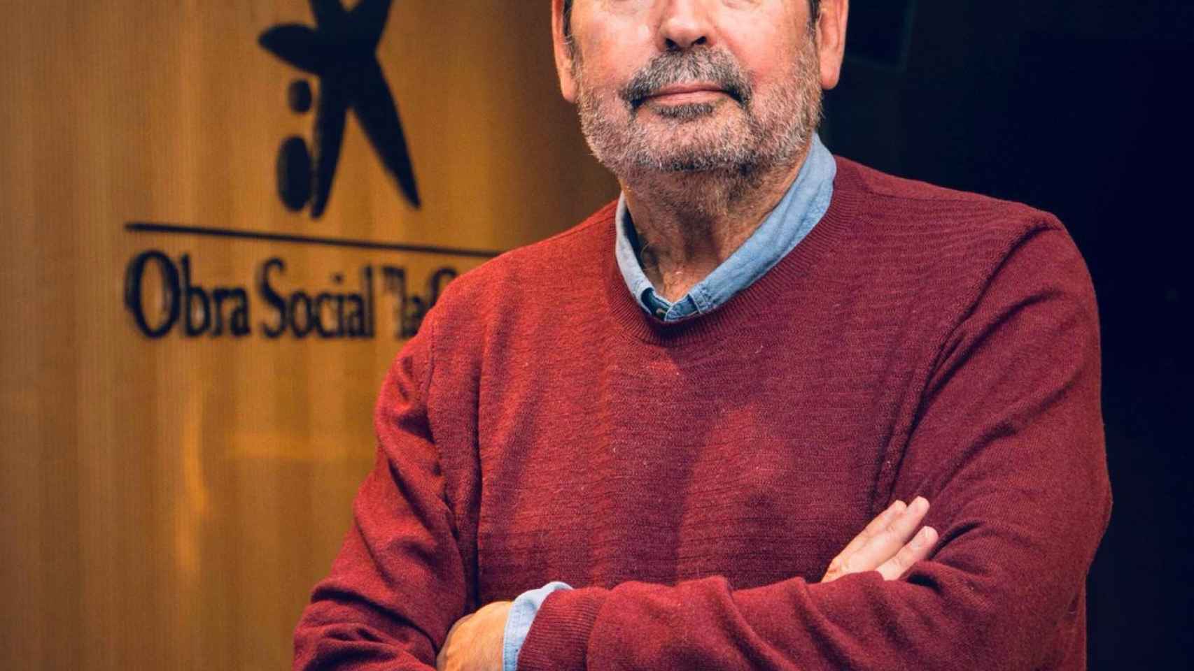 Javier Aristu, en la entrevista con 'Crónica Global', durante las jornadas Catalunya-Andalucía en el Palau Macaya /CG