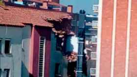 Obras de demolición de pisos de Sabadell en pleno estado de alarma