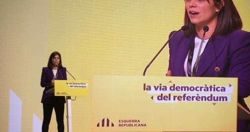La secretaria general adjunta de ERC y portavoz del partido, Marta Vilalta / EP