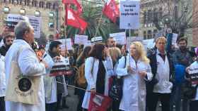 La huelga de sanitarios en Barcelona / CLARA FÁBREGAS (CG)