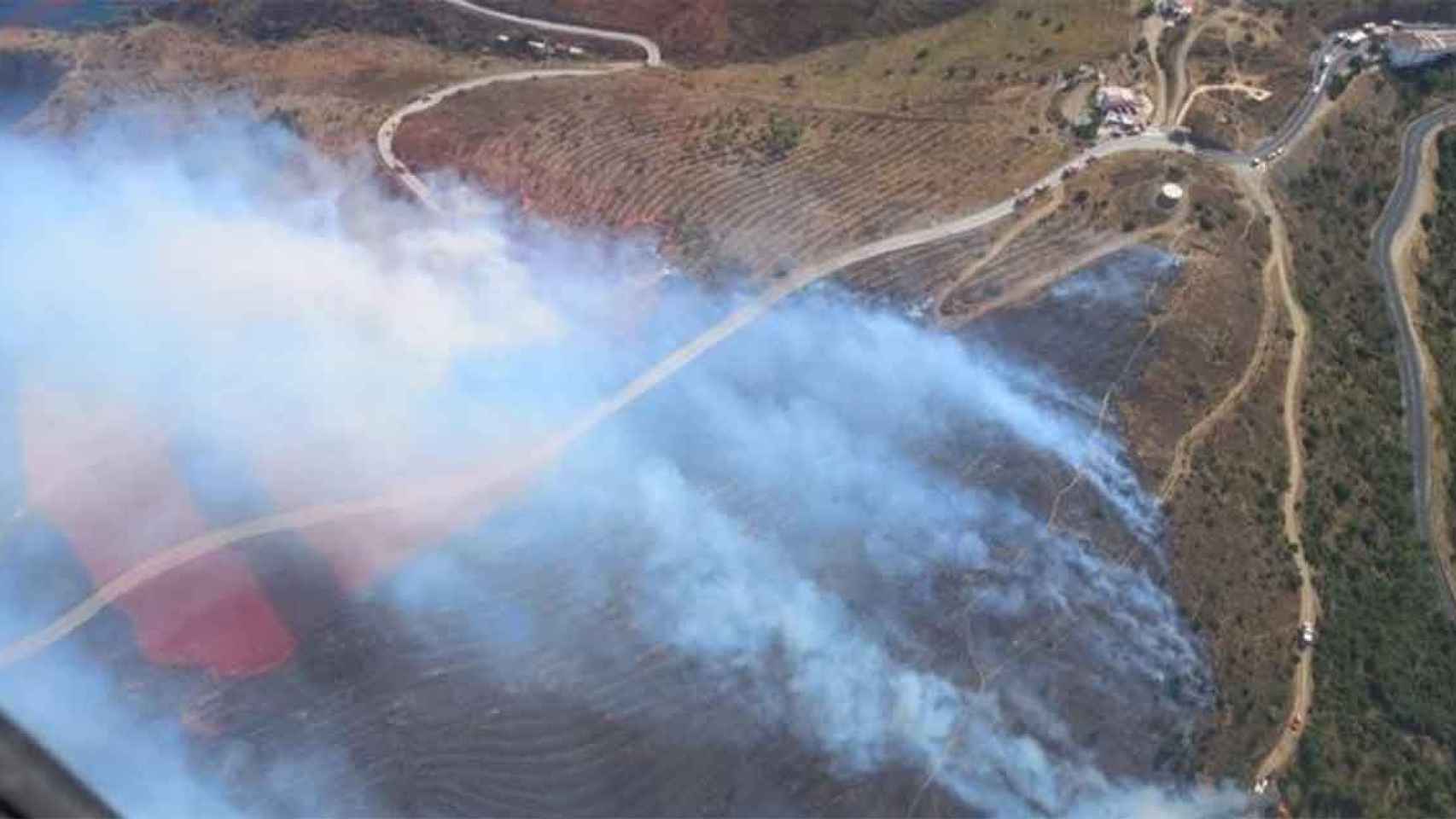 Incendio de vegetación / BOMBEROS DE LA GENERALITAT