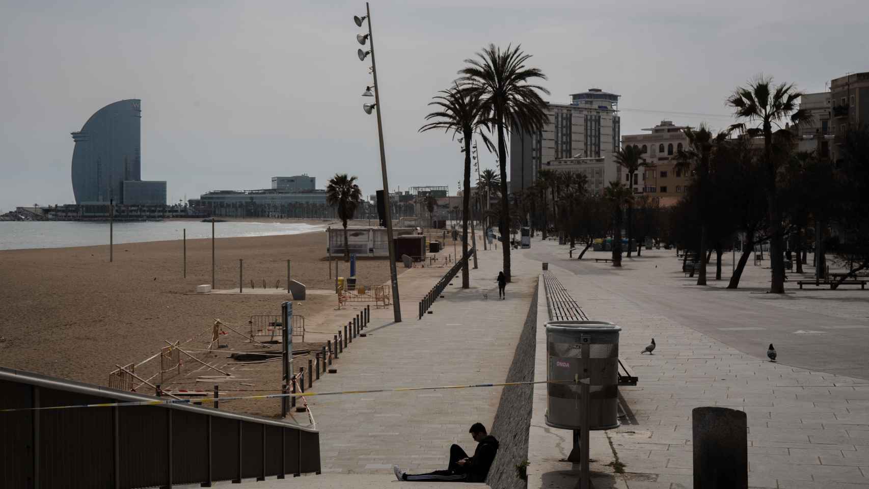 La playa de la Barceloneta, una de las más concurridas de Barcelona / EP