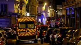 Una ambulancia en el centro de París / EP