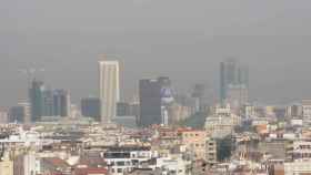 Imagen de la contaminación en el cielo de Madrid / EP