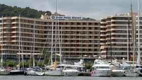 Hoteles y barcos en la bahía de Palma de Mallorca / EFE