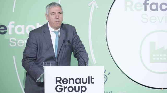El vicepresidente ejecutivo industrial y de componentes de Renault, José Vicente de los Mozos