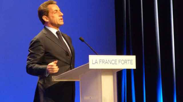Nicolas Sarkozy, expresidente de Francia, en un acto anterior