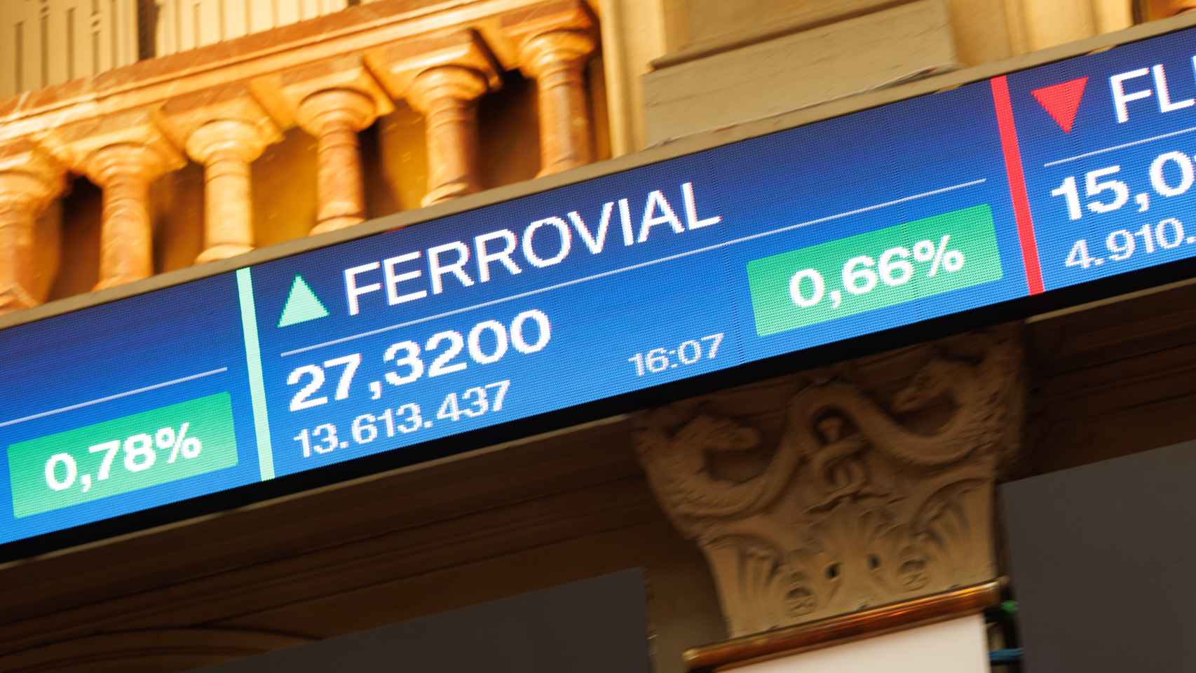 Ferrovial avanzaba con firmeza en bolsa cuando anunció el traslado de la sede a Países Bajos / EP