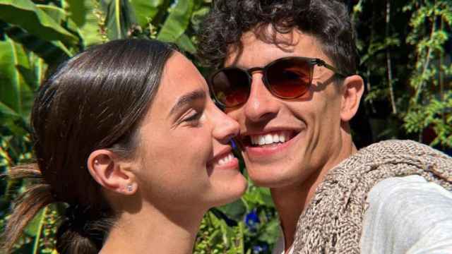 Marc Márquez con su nueva novia Gemma Pinto
