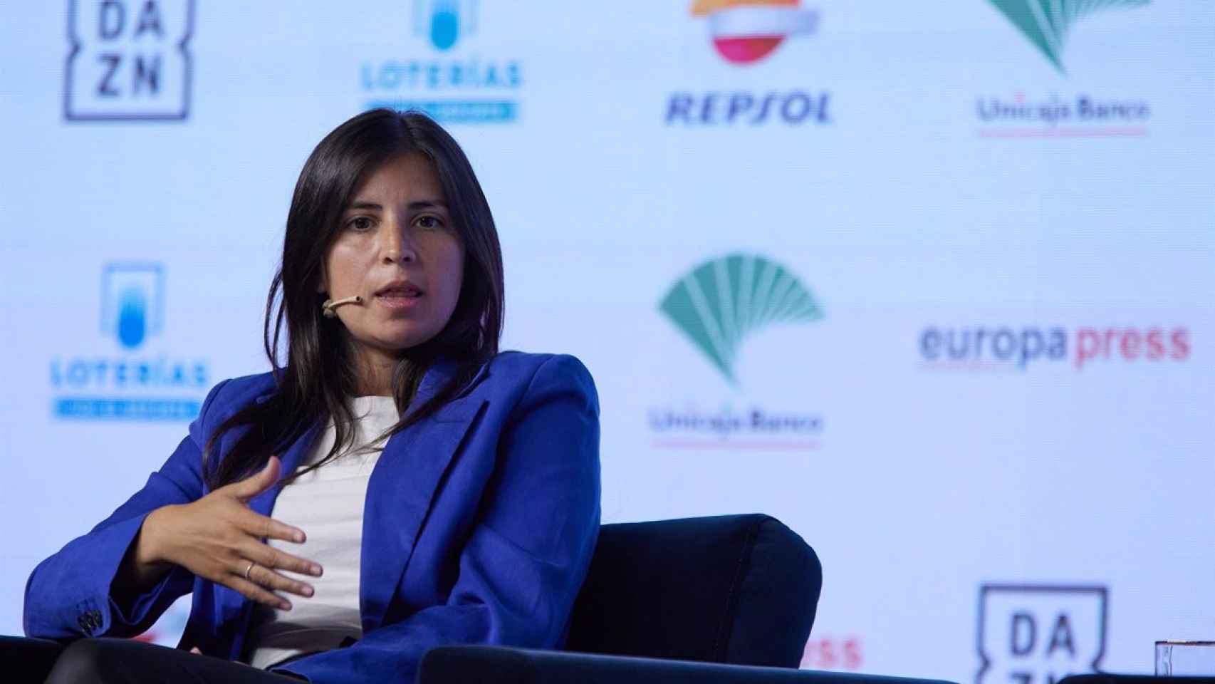 Amanda Gutiérrez es presidenta de FUTPRO, uno de los sindicatos que negocian con la LPFF / EP