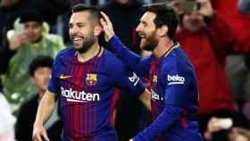 El adiós de Alba y Busquets aleja a Messi del Barça
