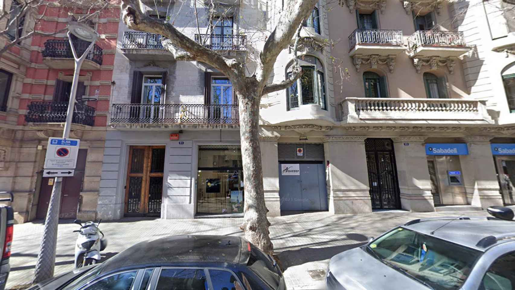 Ubicación original de la compañía DeFacto Design en Barcelona, en la calle del Bruc
