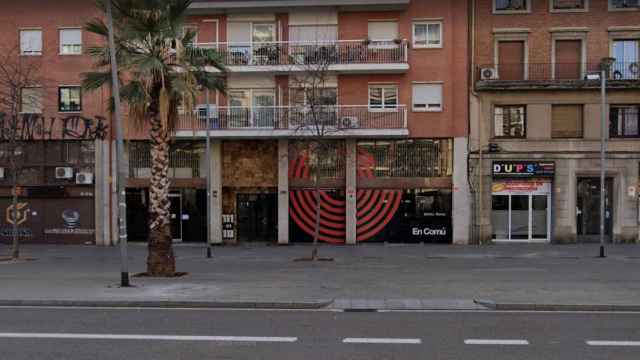 La sede de Barcelona en Comú en calle Marina