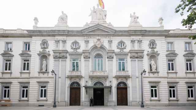 Fachada del Tribunal Supremo, a 22 de mayo de 2023, en Madrid
