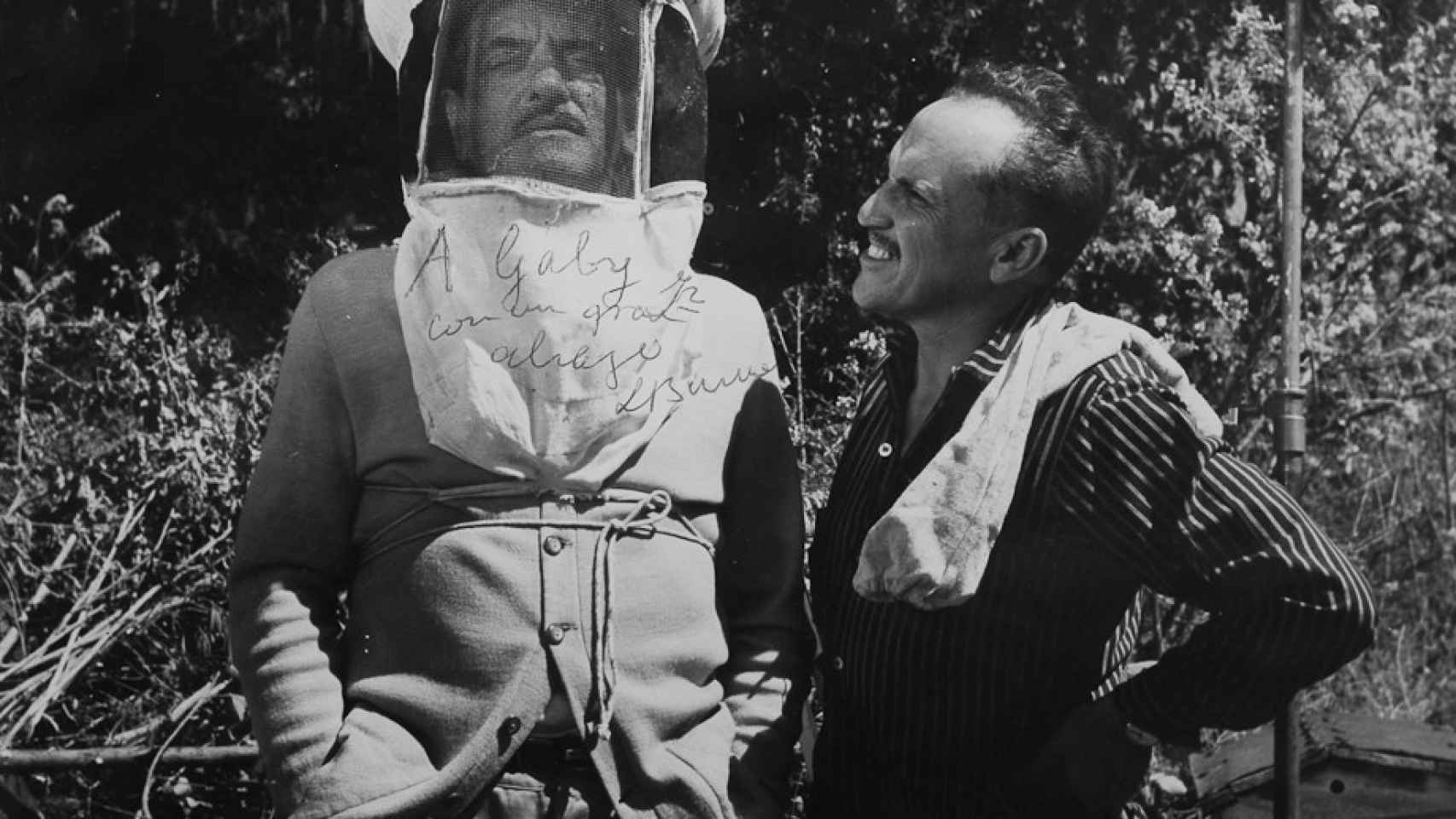 Luis Buñuel y Gabriel Figueroa durante el rodaje de 'La joven' en 1960