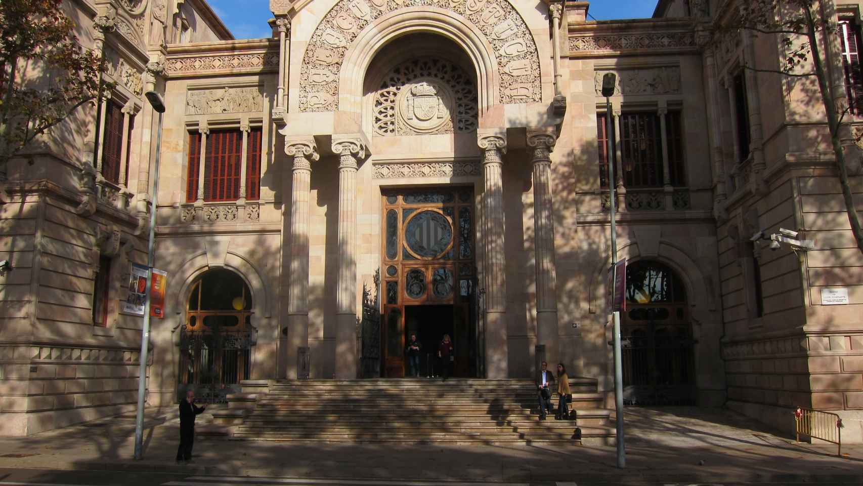 El Palacio de Justicia, donde se encuentra la Audiencia Provincial de Barcelona