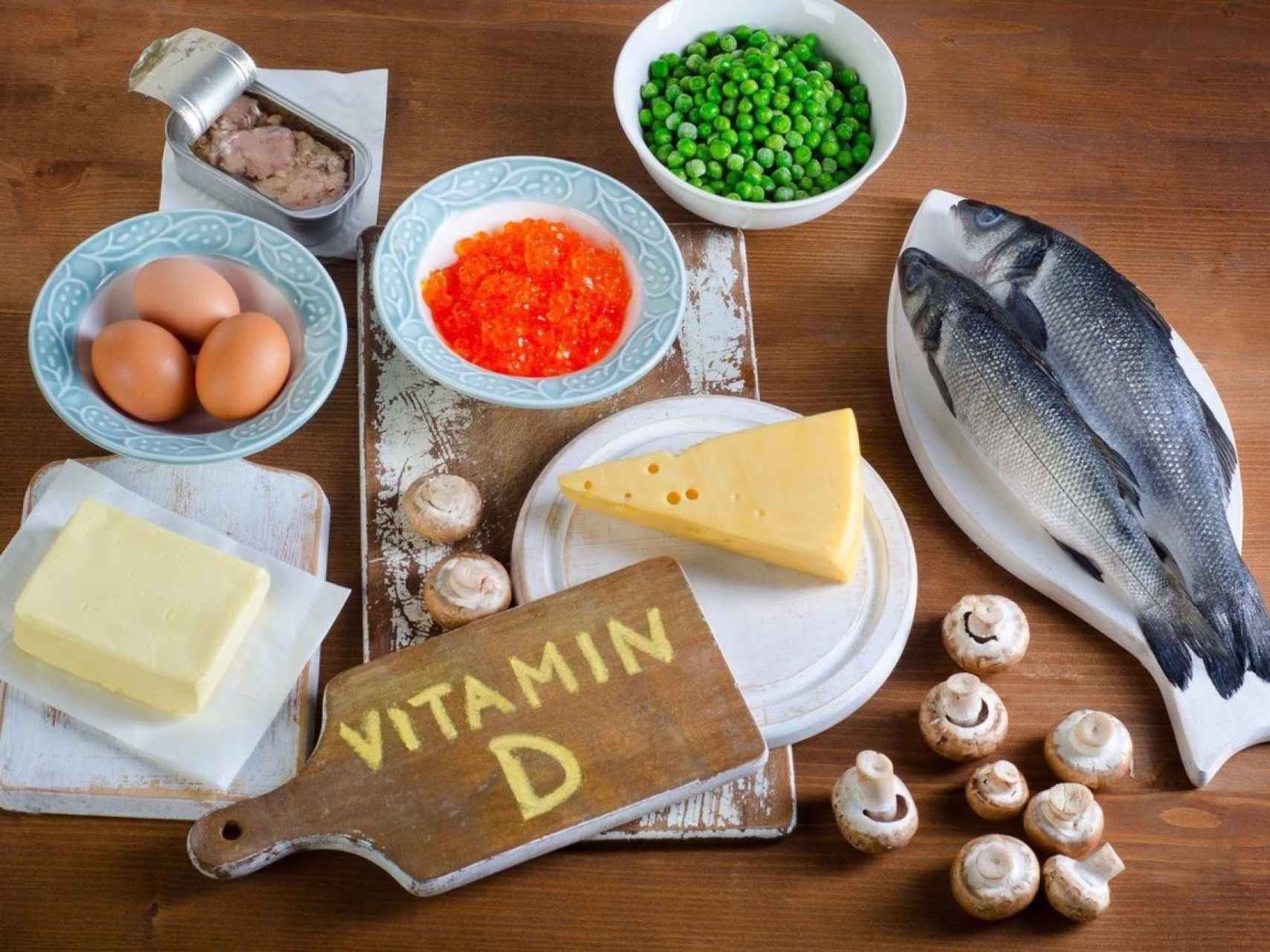 Alimentos con Vitamina D