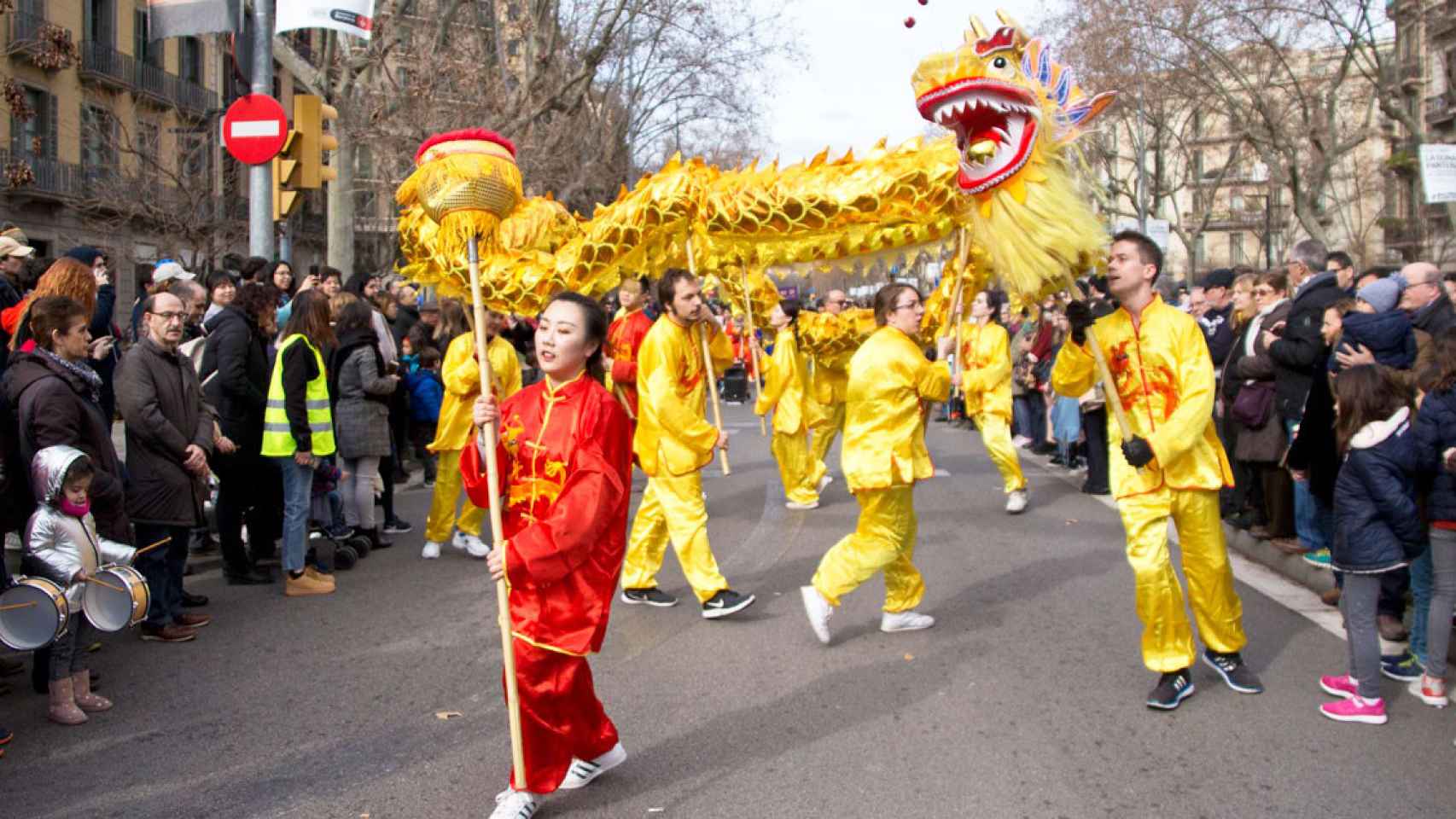 Celebración del Año Nuevo Chino en Barcelona por parte del Instituto Confucio