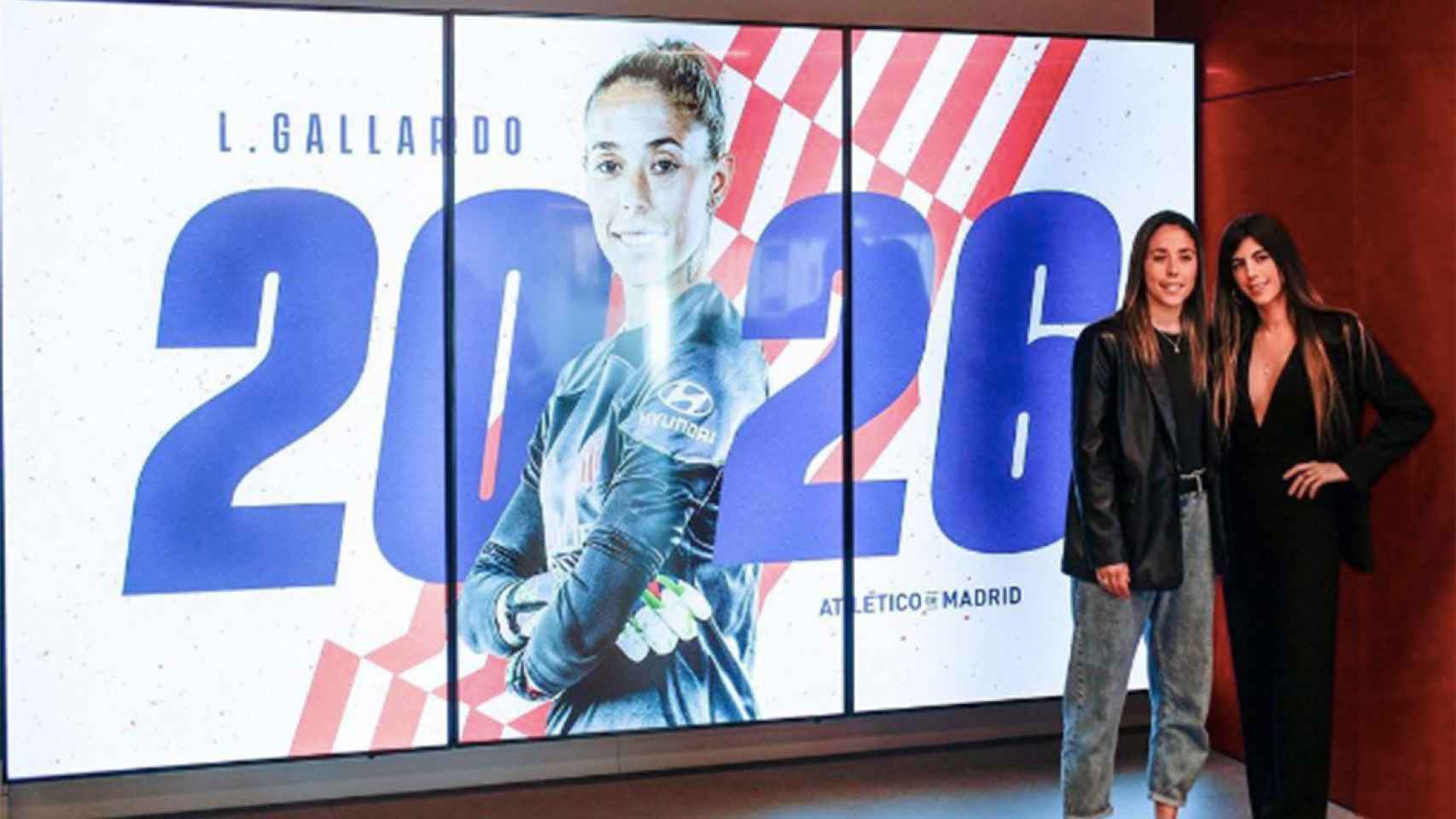 Carlota Planas, tras la renovación de Lola Gallardo con el Atlético de Madrid / REDES