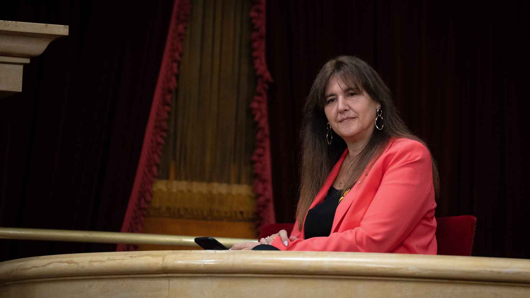 La expresidenta del Parlament, Laura Borràs