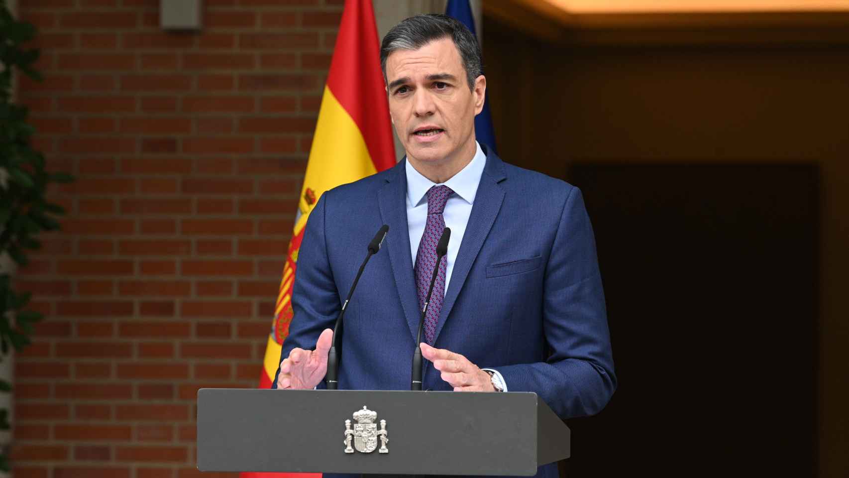 El presidente del Gobierno, Pedro Sánchez, convoca las elecciones generales anticipadas