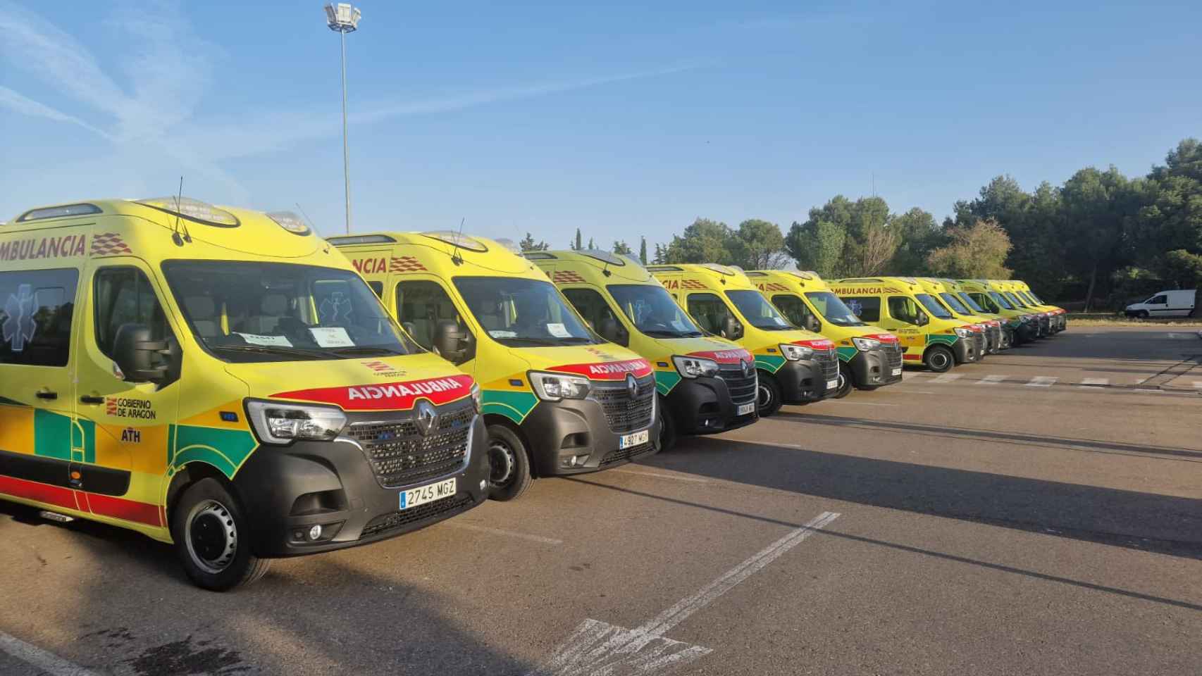 Imagen de ambulancias de Grupo Tenorio en Aragón