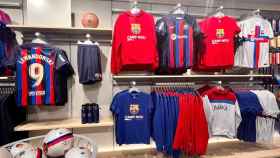 La primera tienda del Barça en el Poble Espanyol