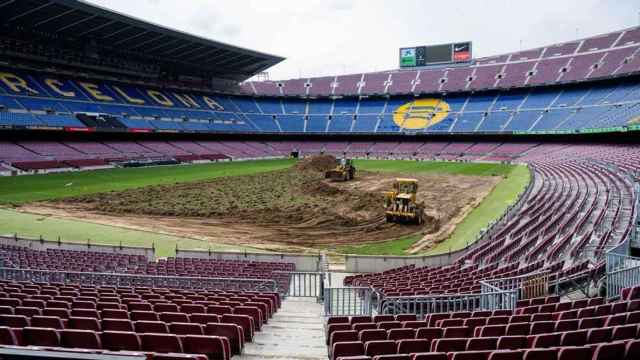 El Barça pone en marcha las obras de demolición del Camp Nou