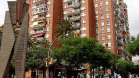 Una calle de L'Hospitalet de Llobregat