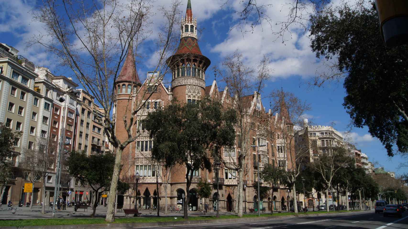 'Casa de les Punxes' de Barcelona, en uno de cuyos inmuebles se halla la inmobiliaria barcelonesa Nor Vet