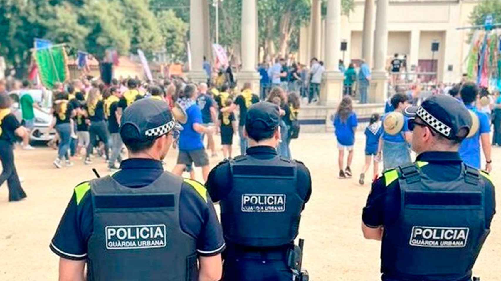 Tres agentes de la Guardia Urbana de Lleida