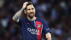 Leo Messi, durante un partido con el Paris Saint-Germain esta temporada / REDES