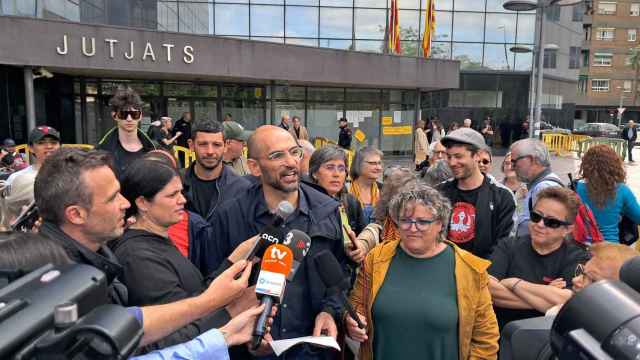 El exalcalde de Sabadell Maties Serracant en los juzgados