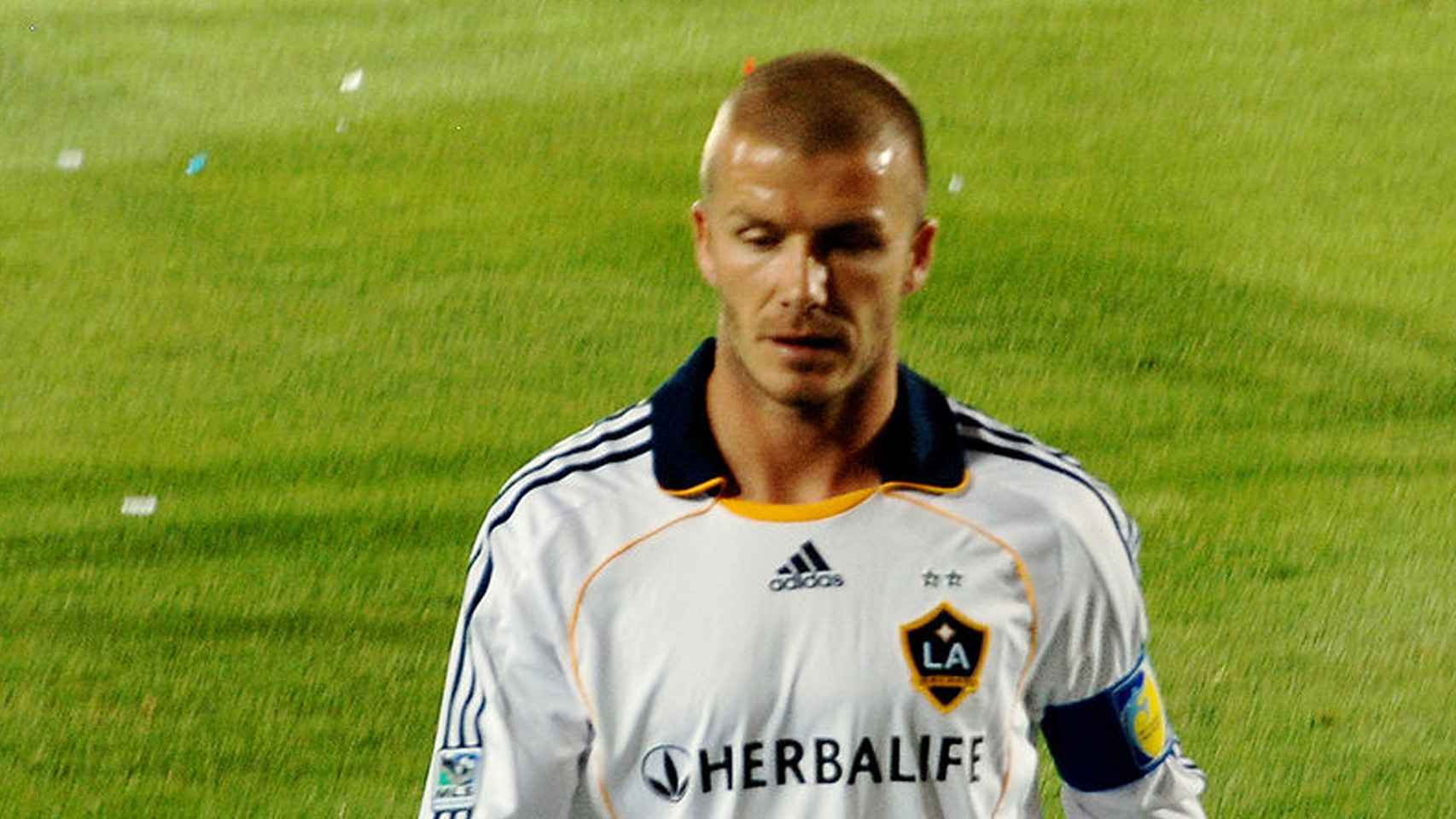 Beckham, en su etapa como jugador del LA Galaxy / REDES
