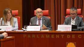 El director de la Oficina Antifraude de Cataluña, Miguel Ángel Gimeno, en el Parlament