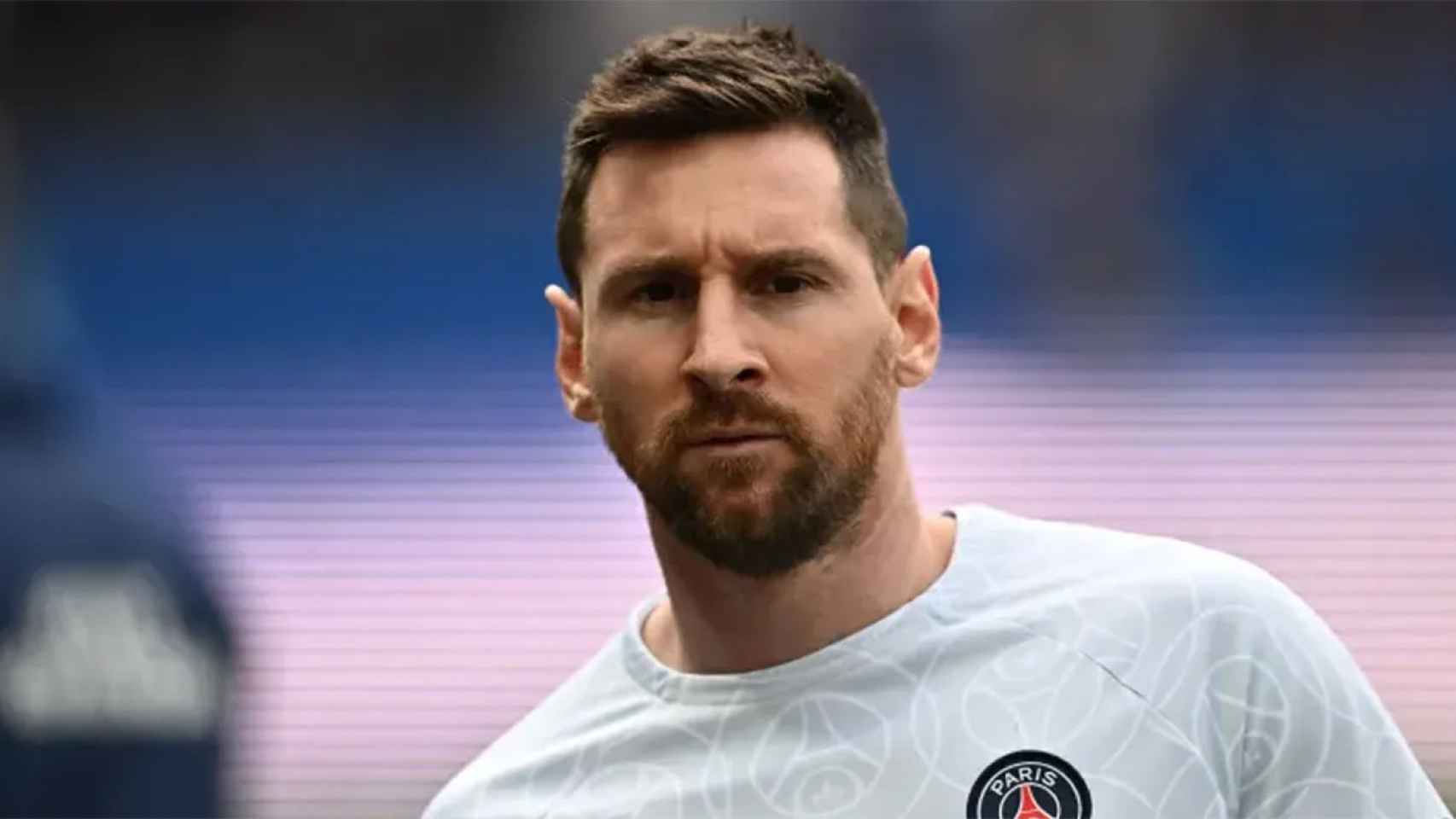 Leo Messi, durante un calentamiento con el Paris Saint-Germain / REDES