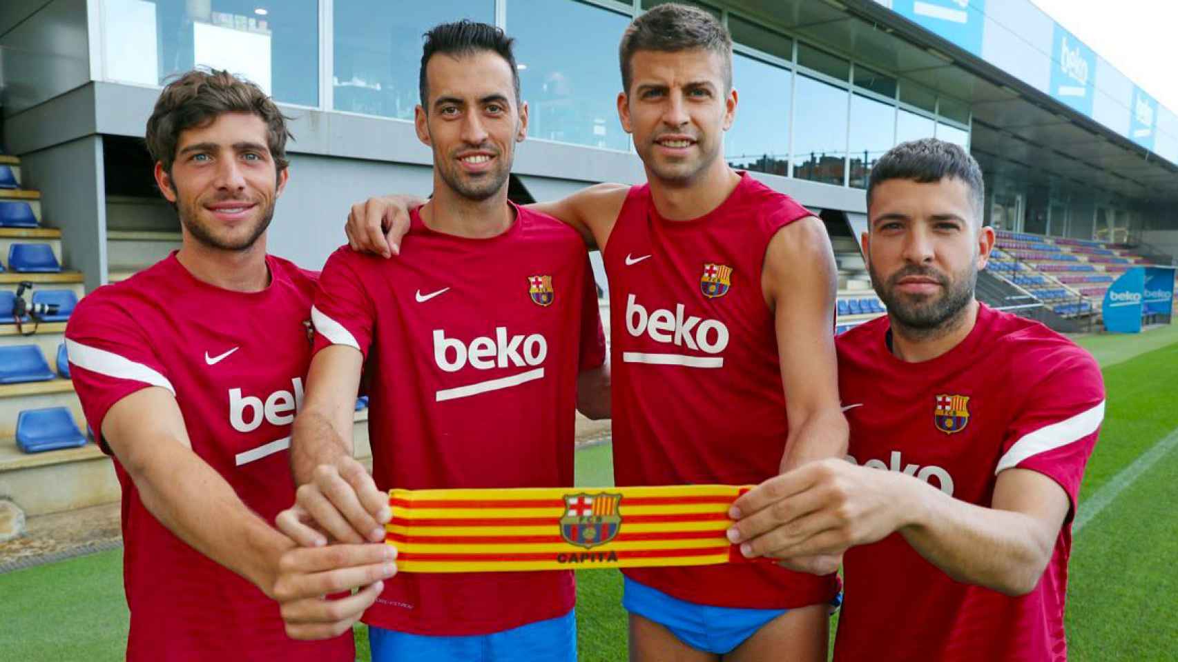Los capitanes del Barça para la temporada 2022-23
